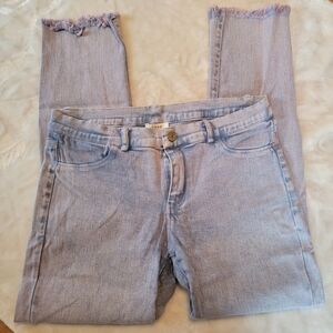 Umgee USA Jeans Pink Tinted Wash Size Medium